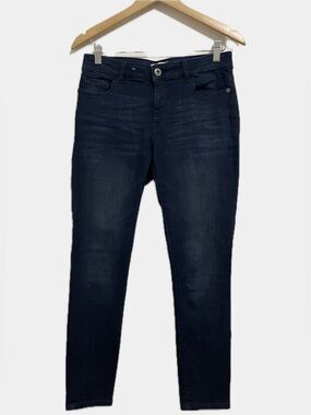 DL1961 Instasculpt Ankle Skinny Jeans 28 Dark Wash Stretch Denim Office Casual